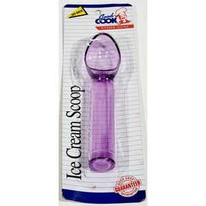 Vintage Good Cook Purple Plastic Ice Cream Scoop 7" long #16650